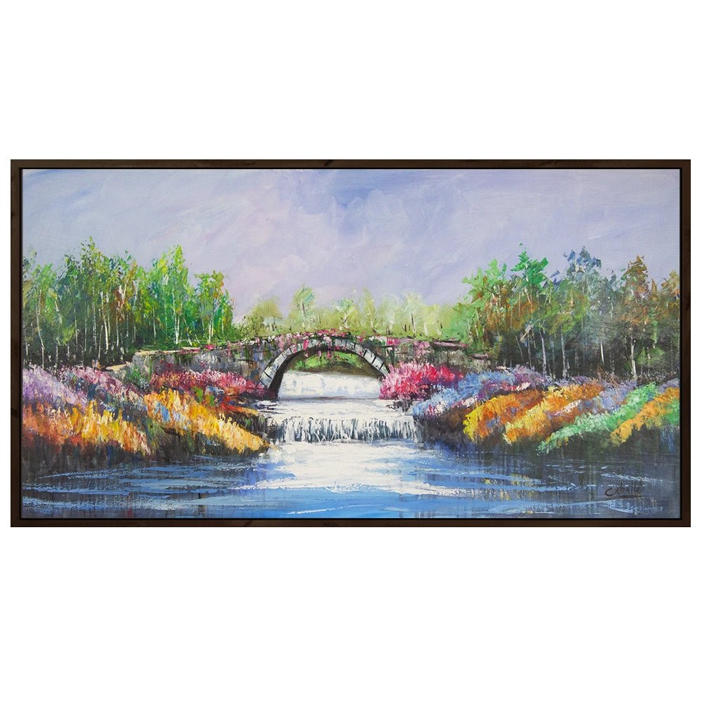 Cuadro de paisaje natural inspirado en la calma del entorno - DekoArte