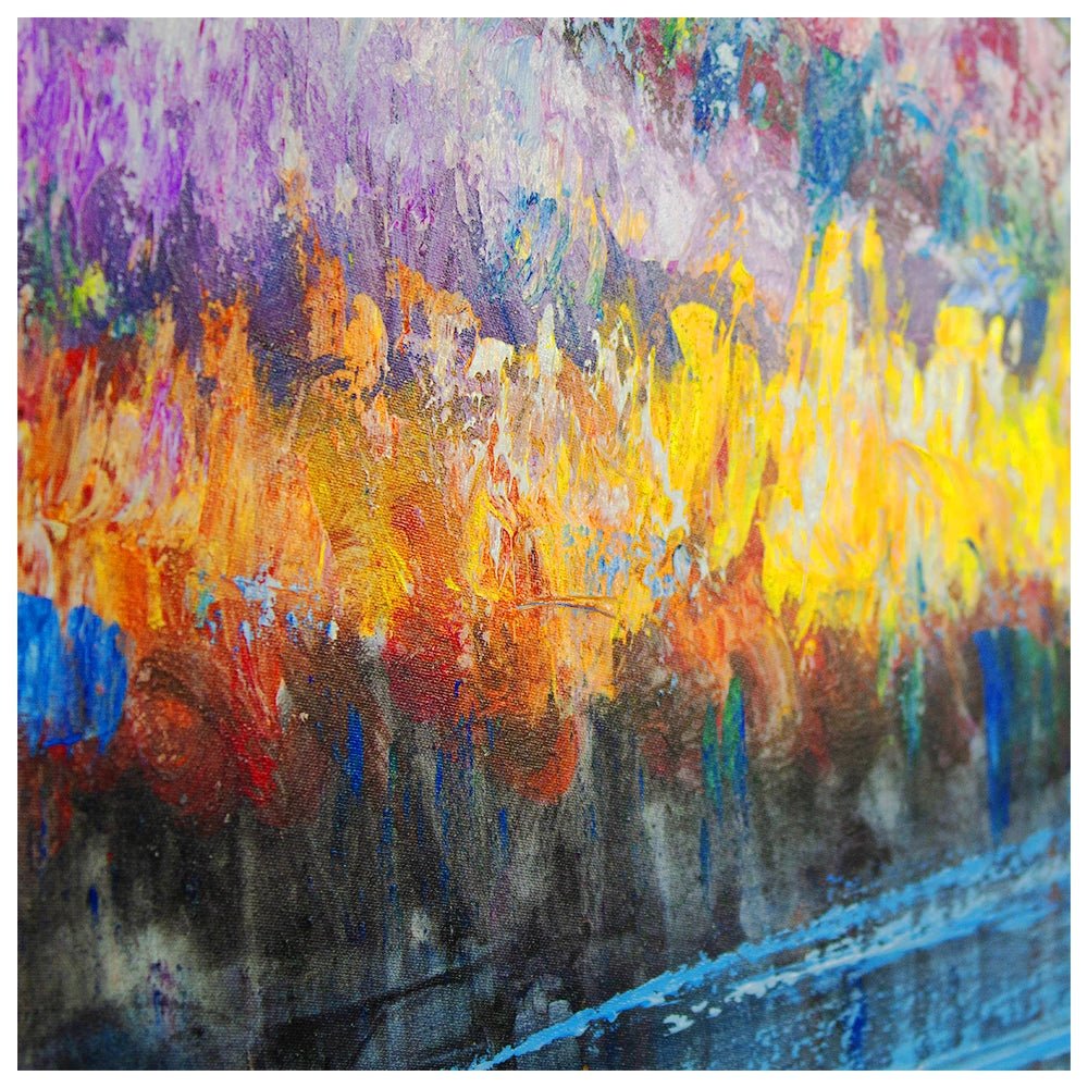 Cuadro de paisaje natural inspirado en la calma del entorno - DekoArte