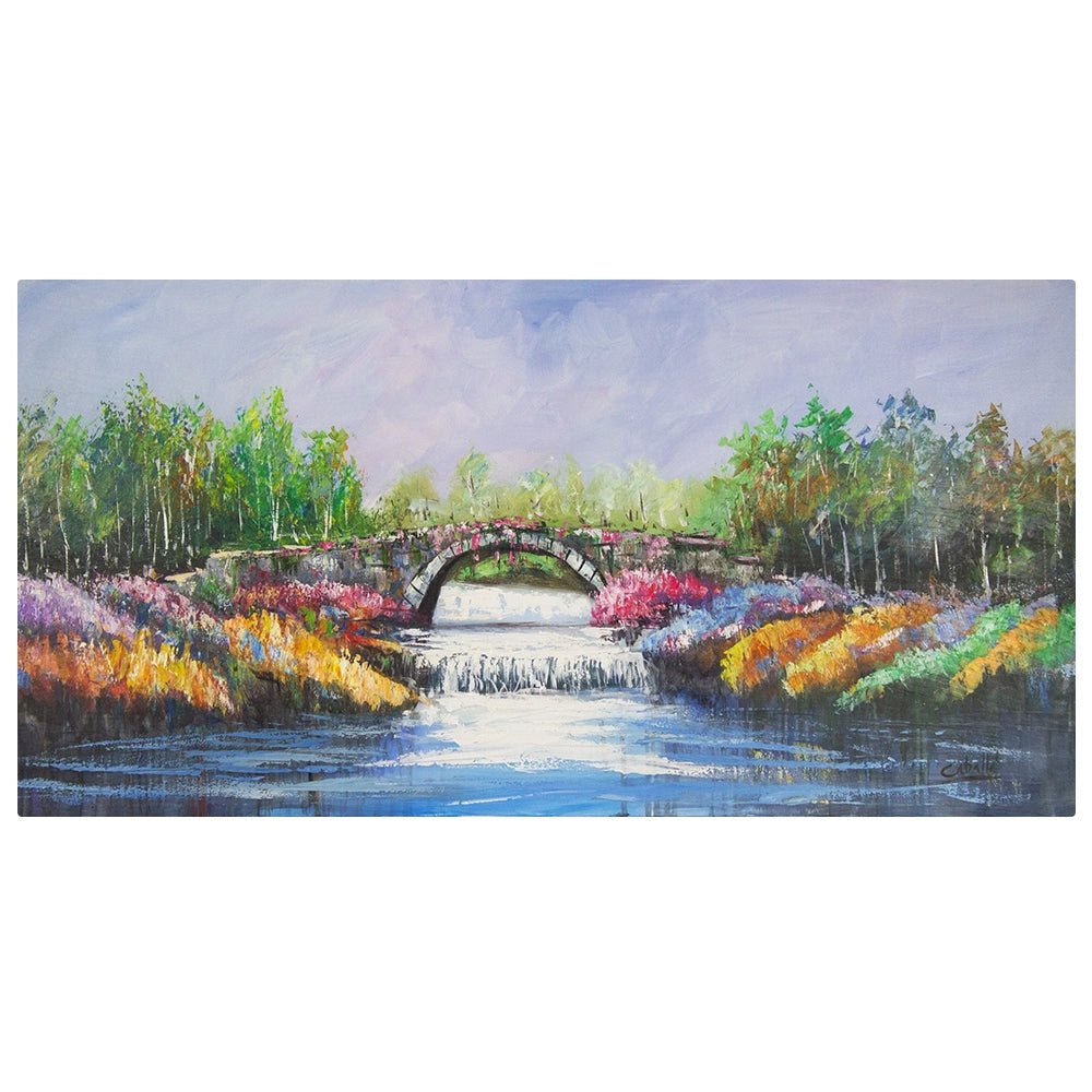 Cuadro de paisaje natural inspirado en la calma del entorno - DekoArte