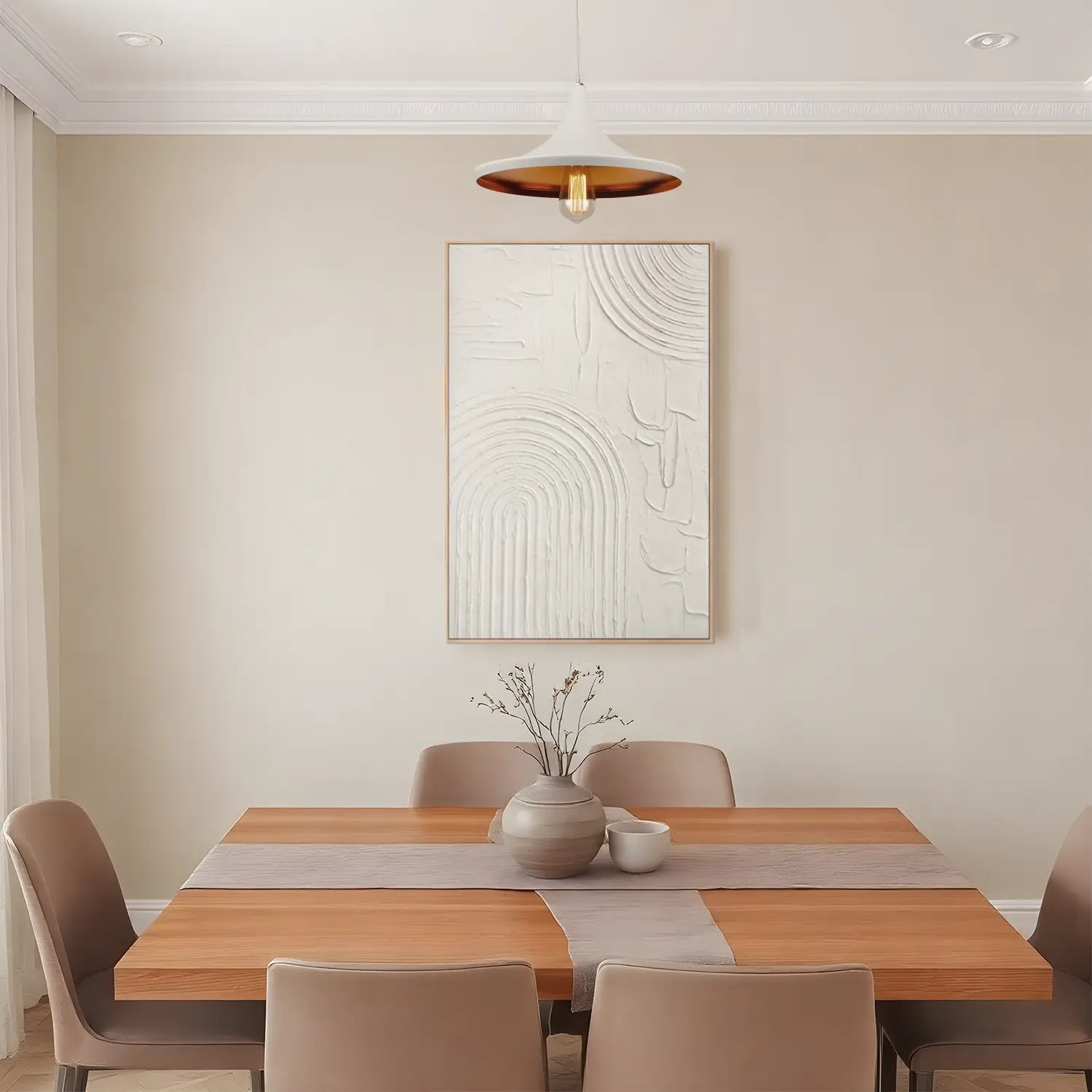 Cuadro en relieve con marco de madera - DekoArte