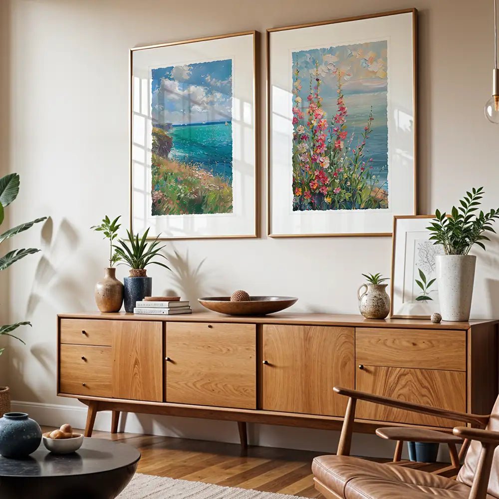 Cuadro enmarcado con paspartú | Naturaleza - DekoArte