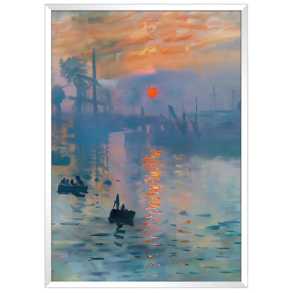 Cuadro inspirado en obras de arte famosas del impresionismo - DekoArte