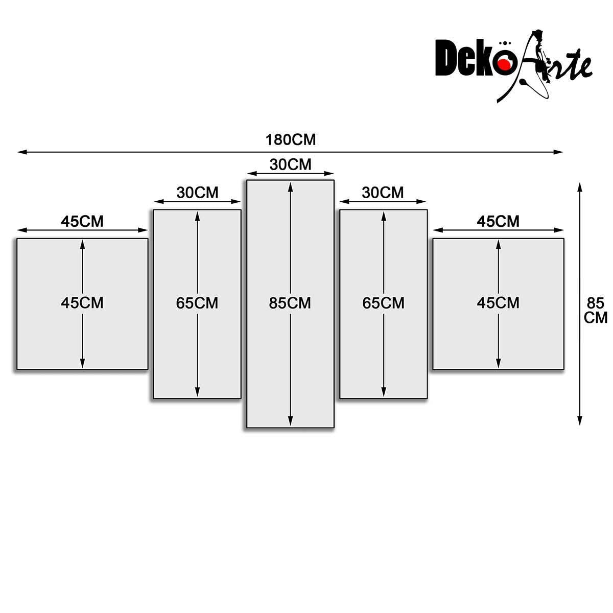 Cuadro Mapa del Mundo Vintage - Decoración para Salón - DekoArte