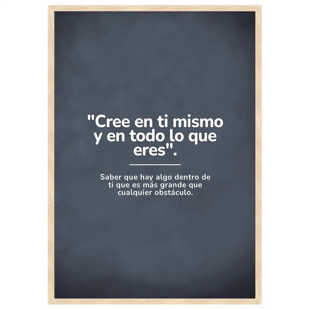 Cuadro personalizado con frase | Minimalista y único - DekoArte