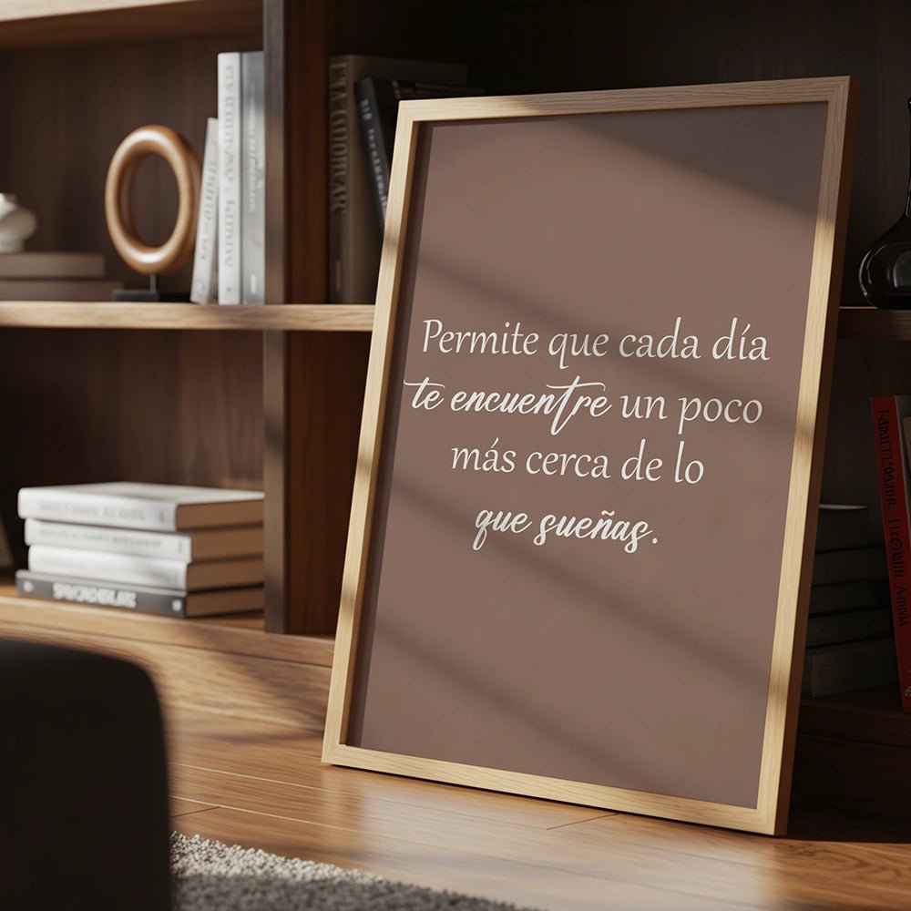 Cuadro personalizado con frase | Minimalista y único - DekoArte