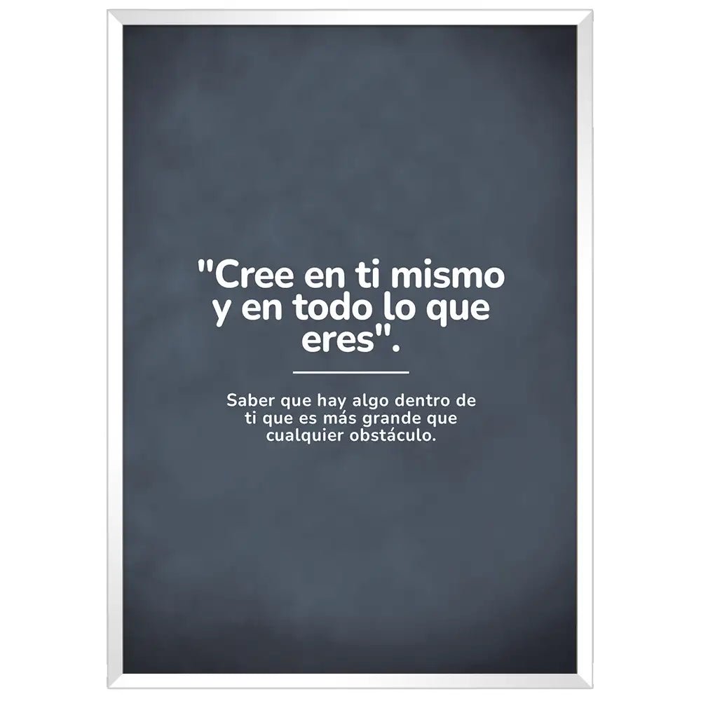 Cuadro personalizado con frase | Minimalista y único - DekoArte