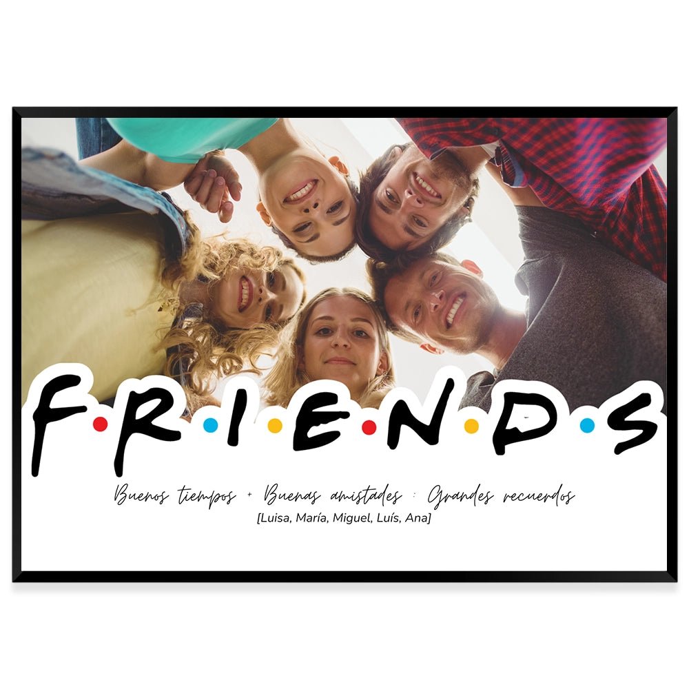 Cuadro personalizado para grupos de amigos - DekoArte