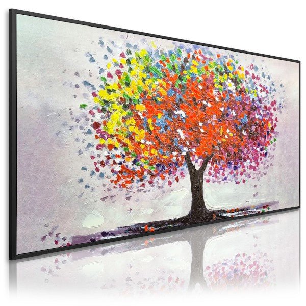 Cuadro pintado a mano árbol de la vida - DekoArte