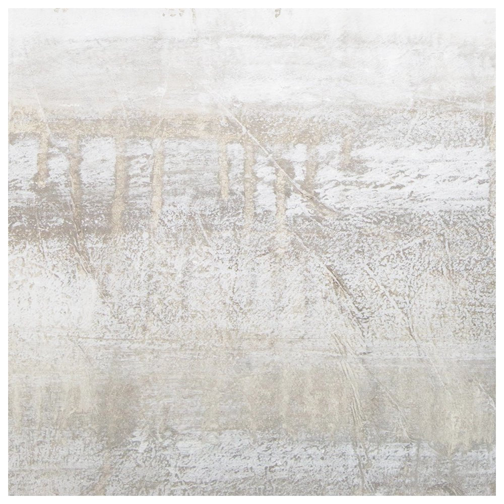 Cuadro pintado a mano en tonos grises con textura neutra - DekoArte