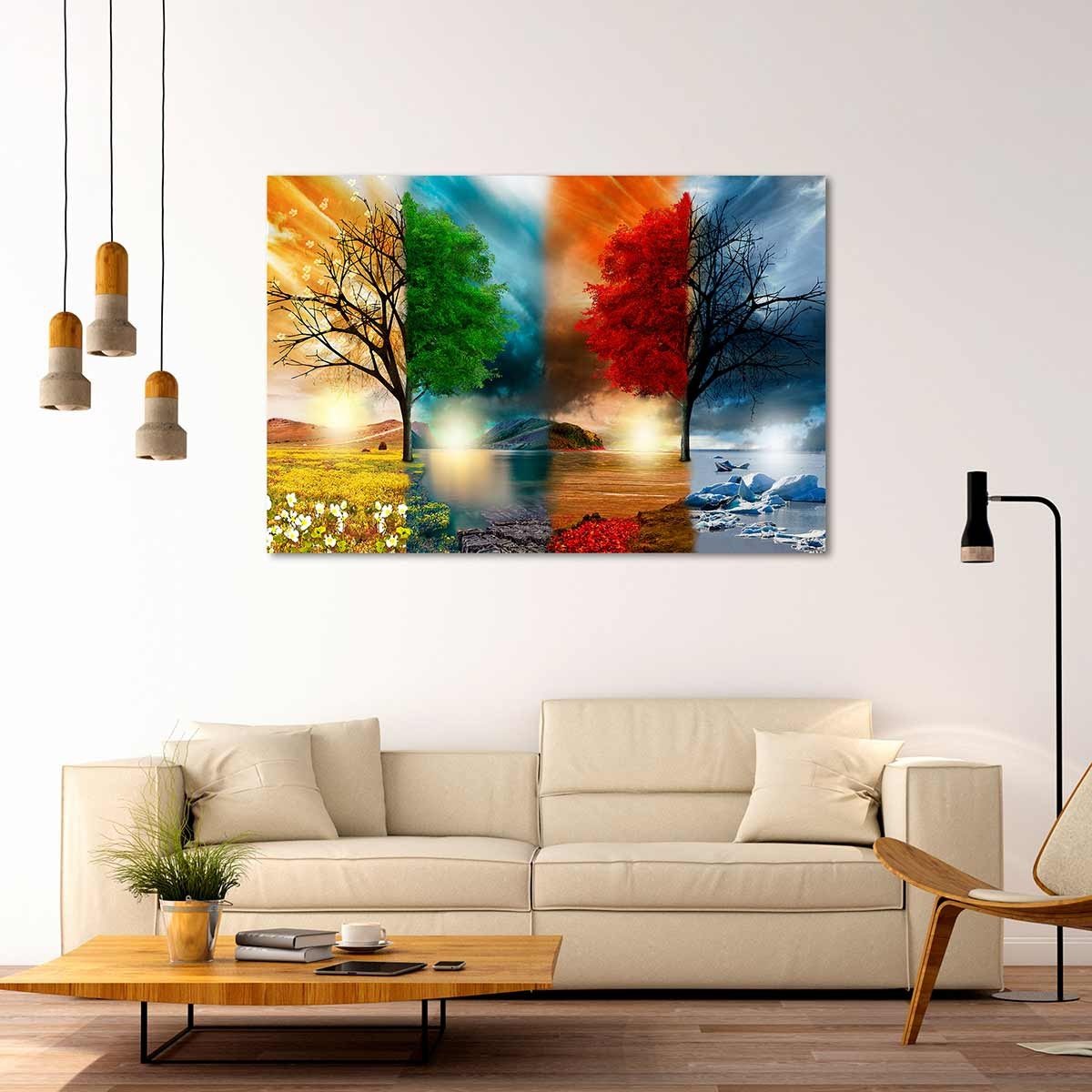 Cuadro Tríptico - Decoración Moderna - DekoArte