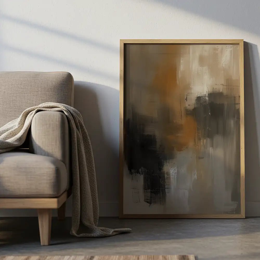 Cuadros abstractos originales | Tonos neutros - DekoArte