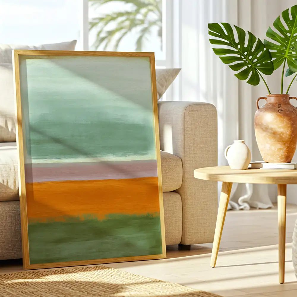 Cuadros abstractos verticales | Inspiración marítima - DekoArte