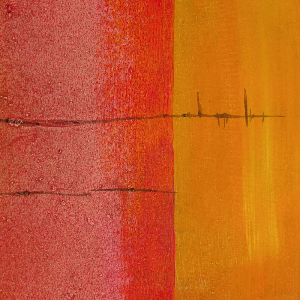 Cuadros alegres abstractos | Pintado a mano - DekoArte