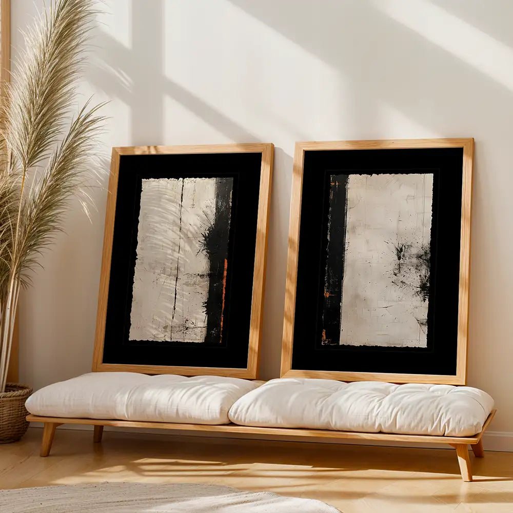 Cuadros con marco y paspartu | Minimalista - DekoArte