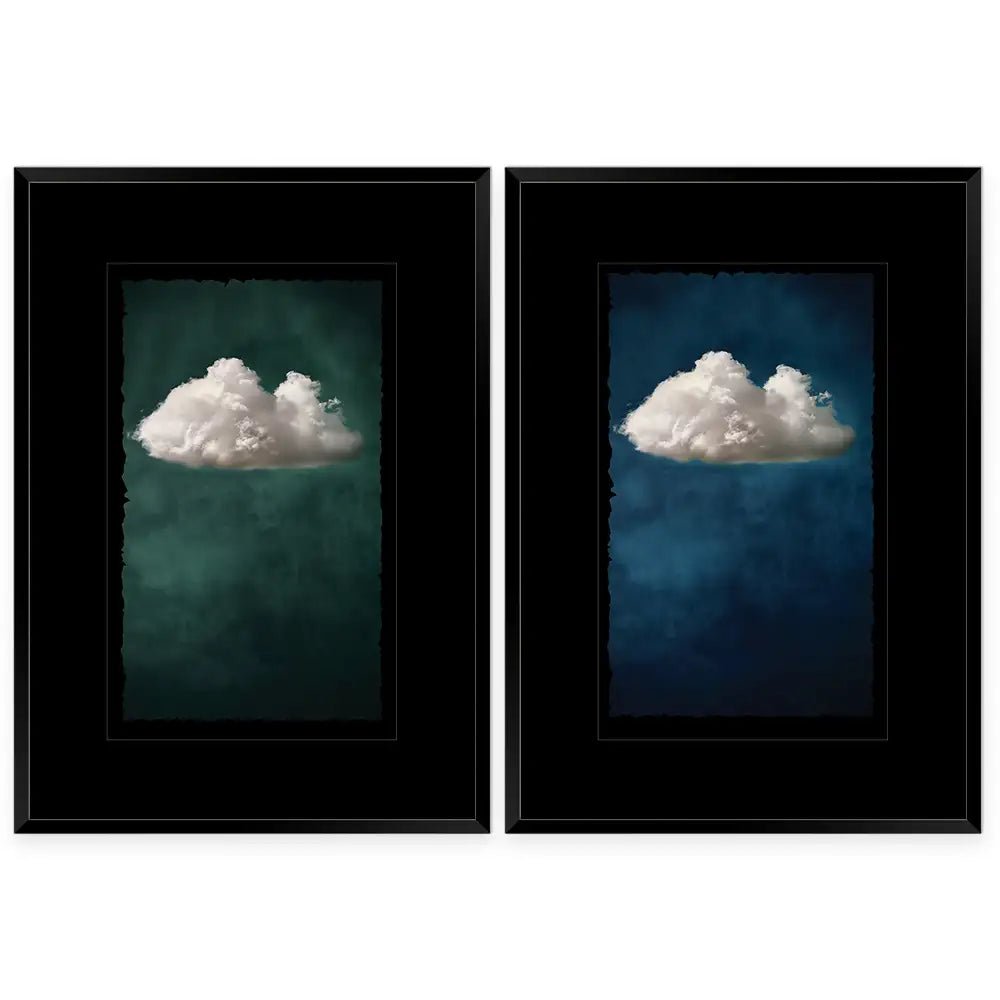 Cuadros con paspartú blanco y negro | Coloridos - DekoArte