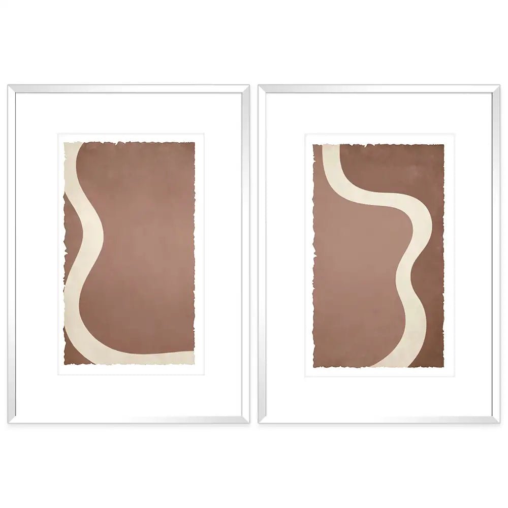 Cuadros con paspartú minimalistas | Arte Lineal - DekoArte