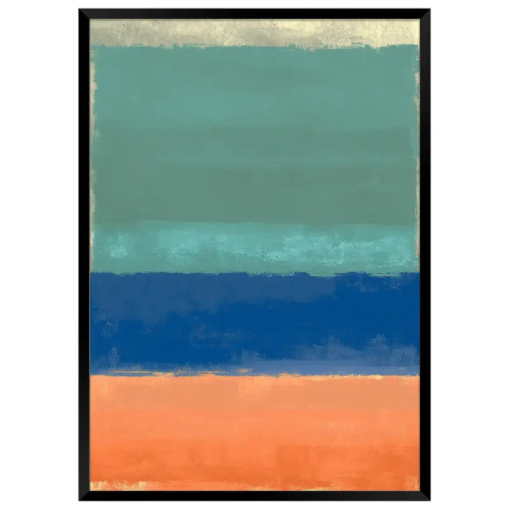 Cuadros de colores vivos abstractos | Tres colores - DekoArte