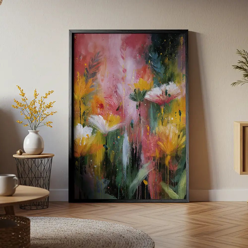 Cuadros de Flores Modernas | Multicolor - DekoArte