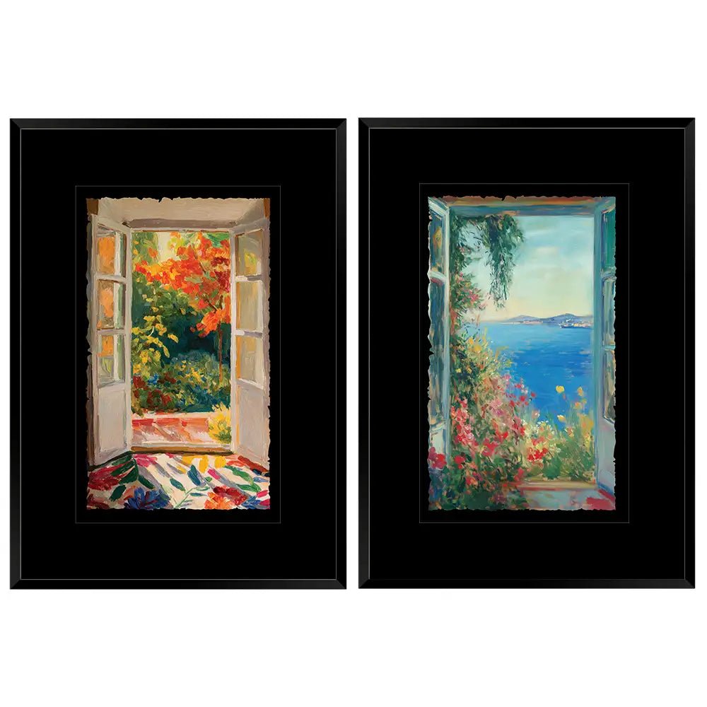 Cuadros de naturaleza con paspartú | Coloridos - DekoArte