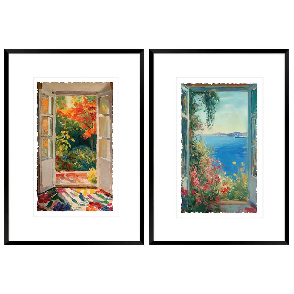 Cuadros de naturaleza con paspartú | Coloridos - DekoArte