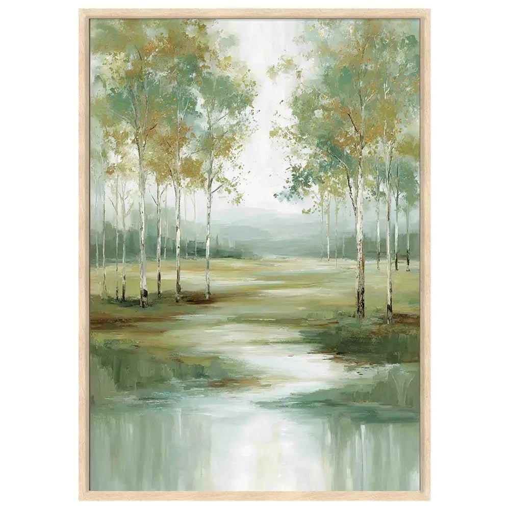 Cuadros de paisajes hermosos y serenos | Estilo Minimalista - DekoArte