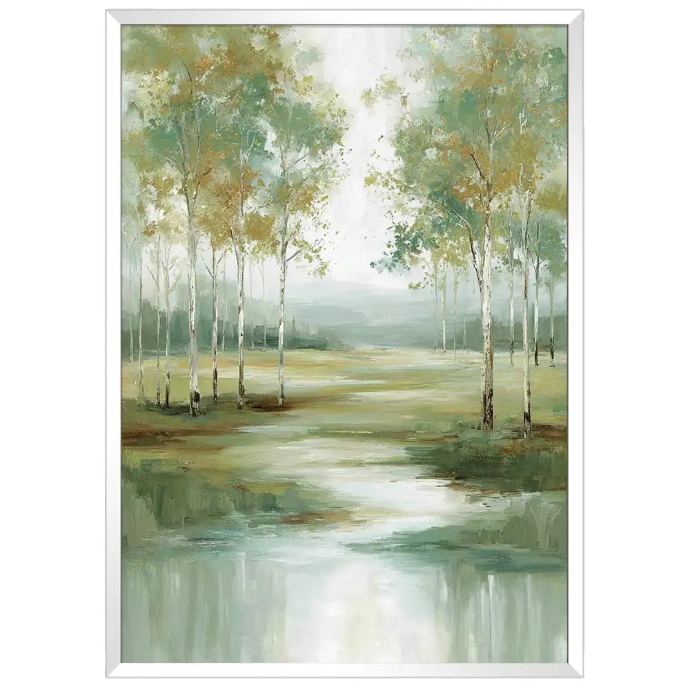 Cuadros de paisajes hermosos y serenos | Estilo Minimalista - DekoArte