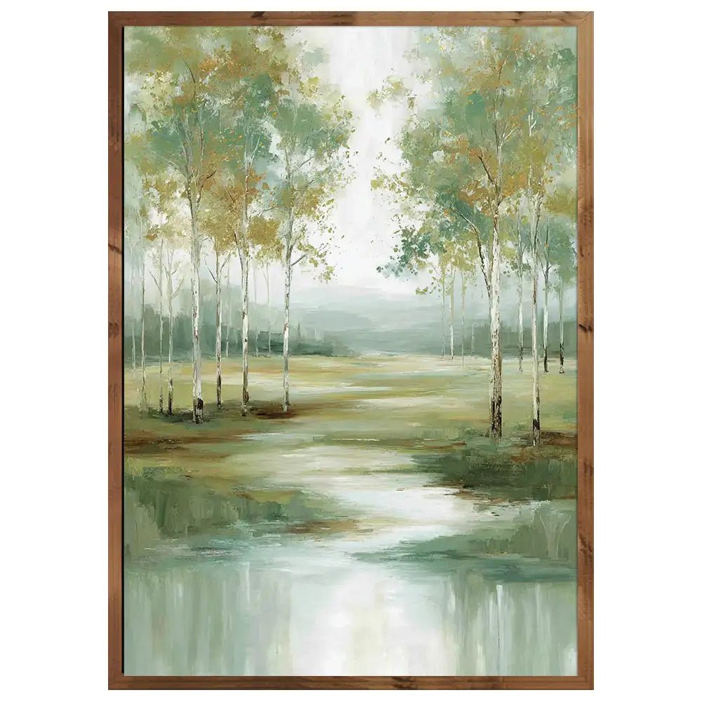 Cuadros de paisajes hermosos y serenos | Estilo Minimalista - DekoArte