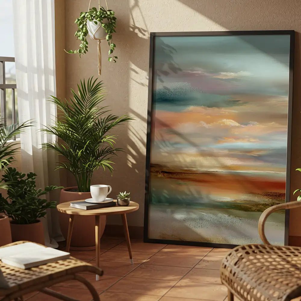 Cuadros de paisajes serenos | Colores Vivos - DekoArte