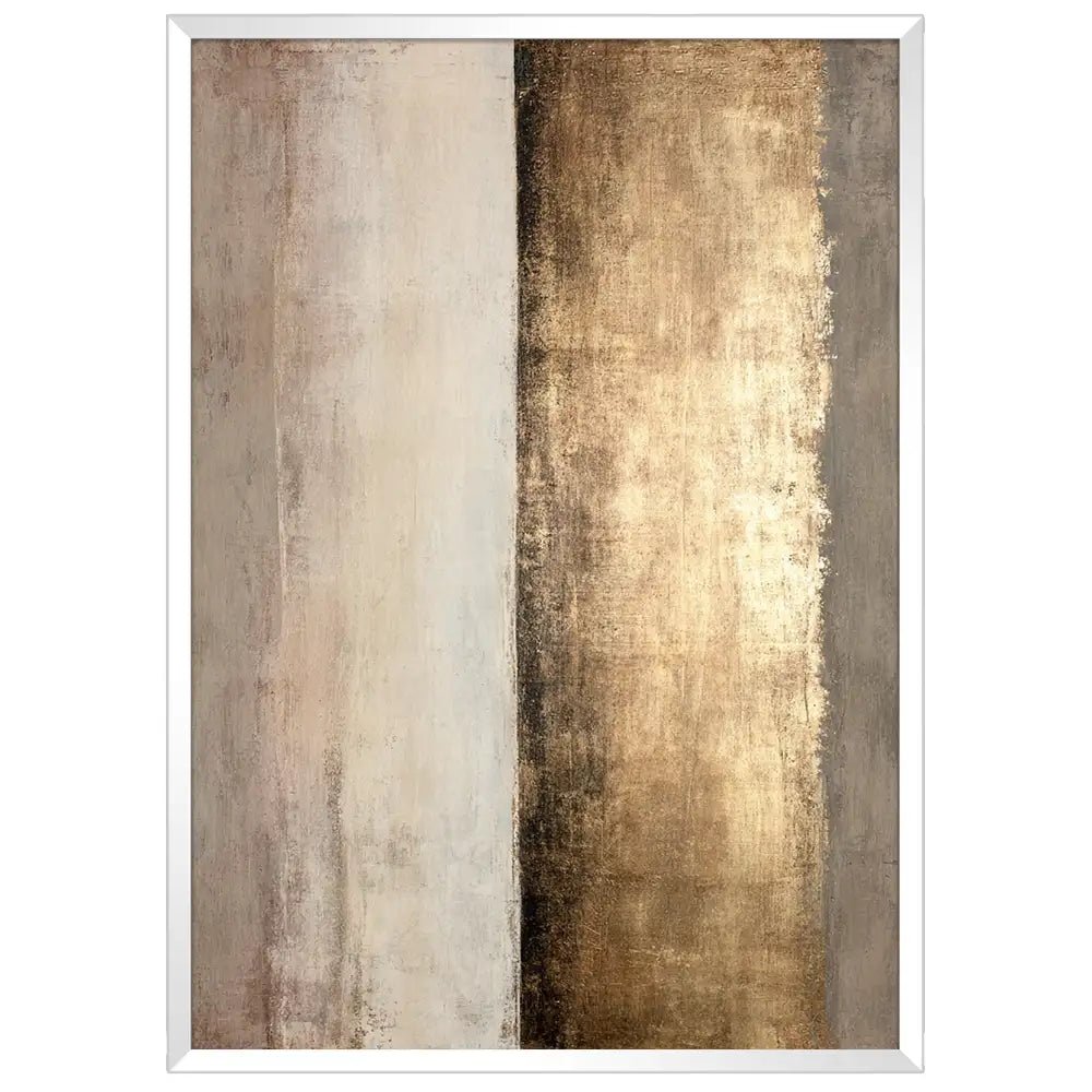 Cuadros elegantes | Dorado y gris - DekoArte
