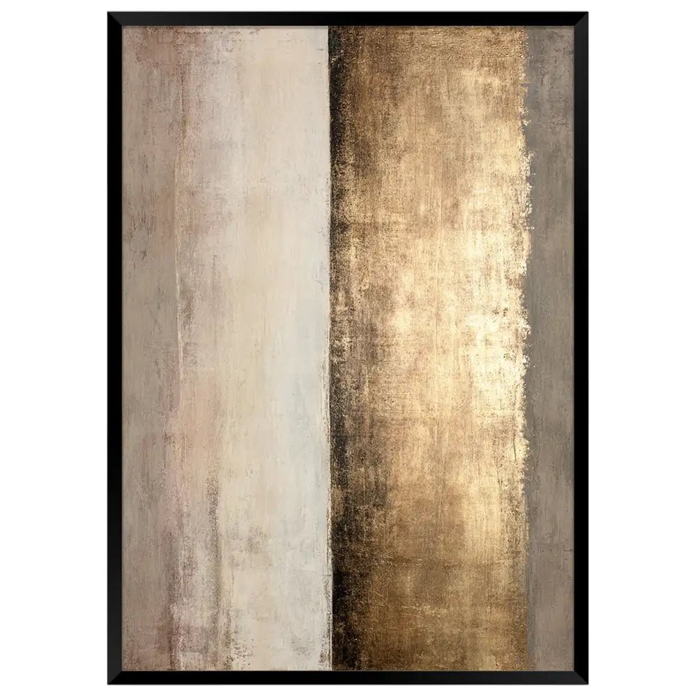 Cuadros elegantes | Dorado y gris - DekoArte