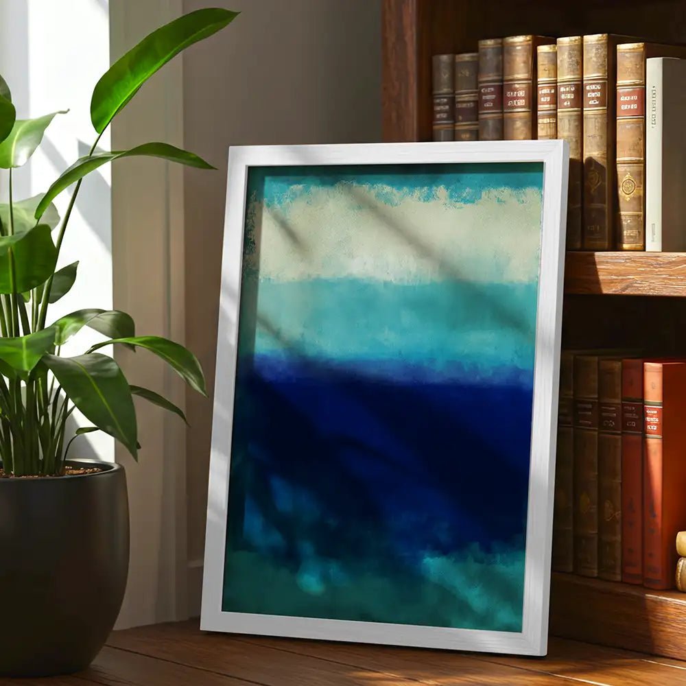 Cuadros en tonos azules | Degradado - DekoArte