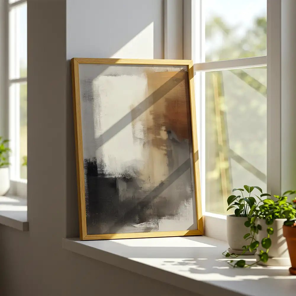 Cuadros minimalistas abstractos | Tonos neutros - DekoArte