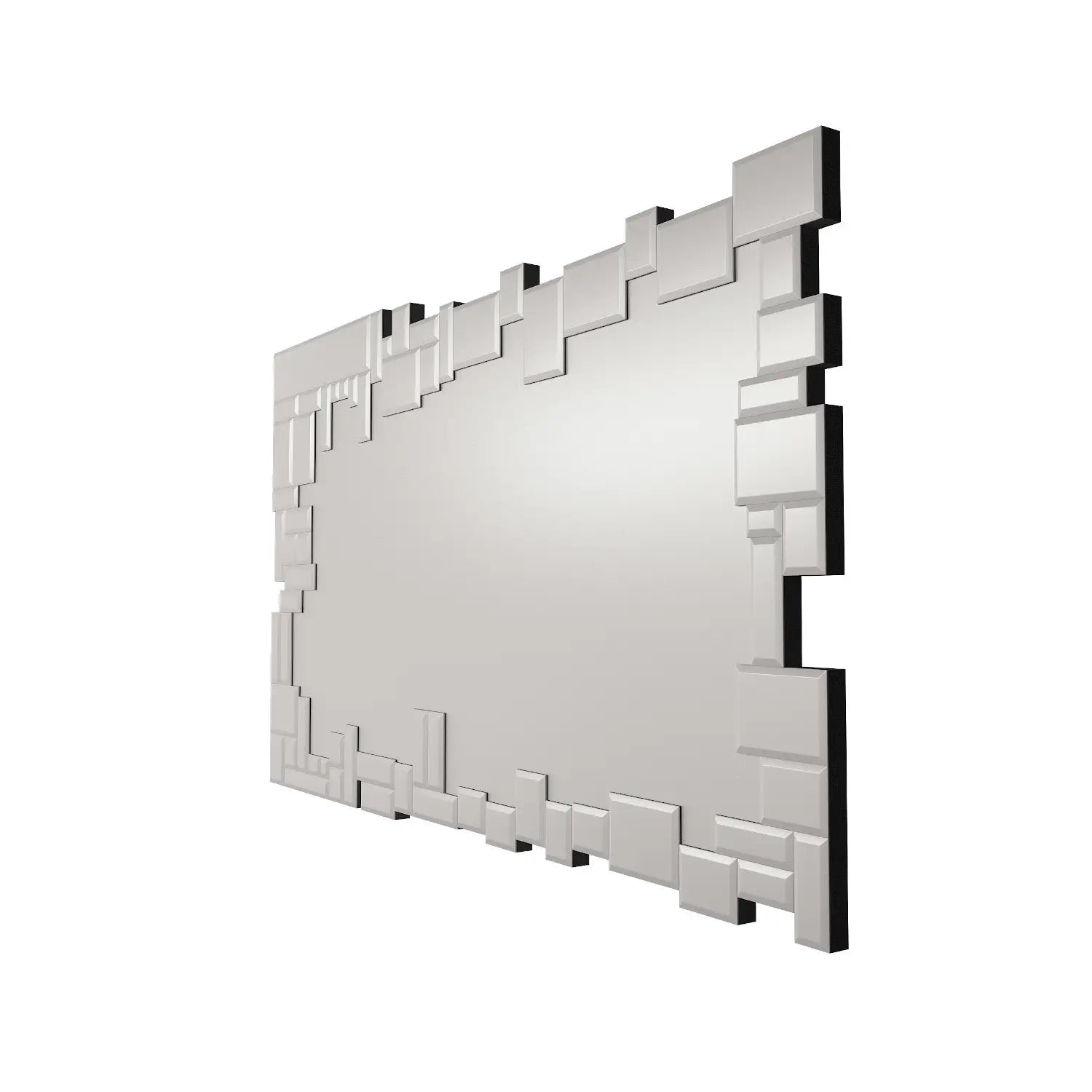 Espejos Combinados Luna Plateada - Estilo Moderno - DekoArte