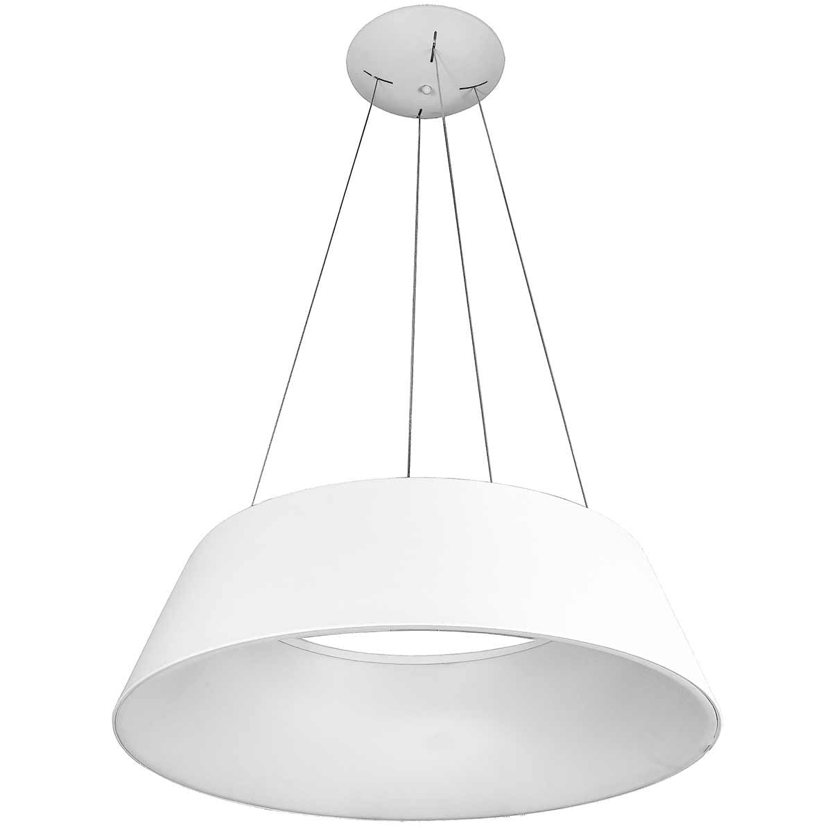 Lámpara Colgante Trapecio, Color Blanco, 36W LED, Luz Cálida, A++ - DekoArte