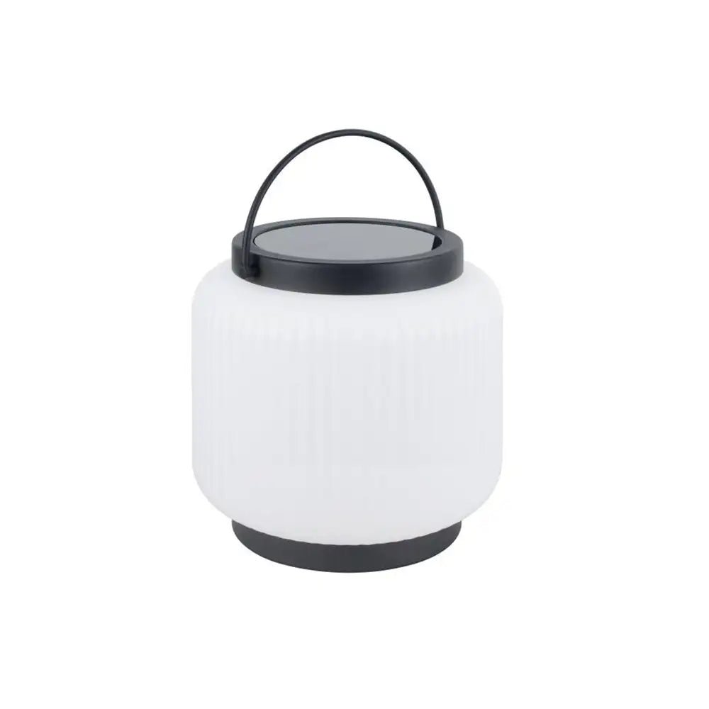 Lámpara de mesa exterior negra recargable LED Portátil - DekoArte