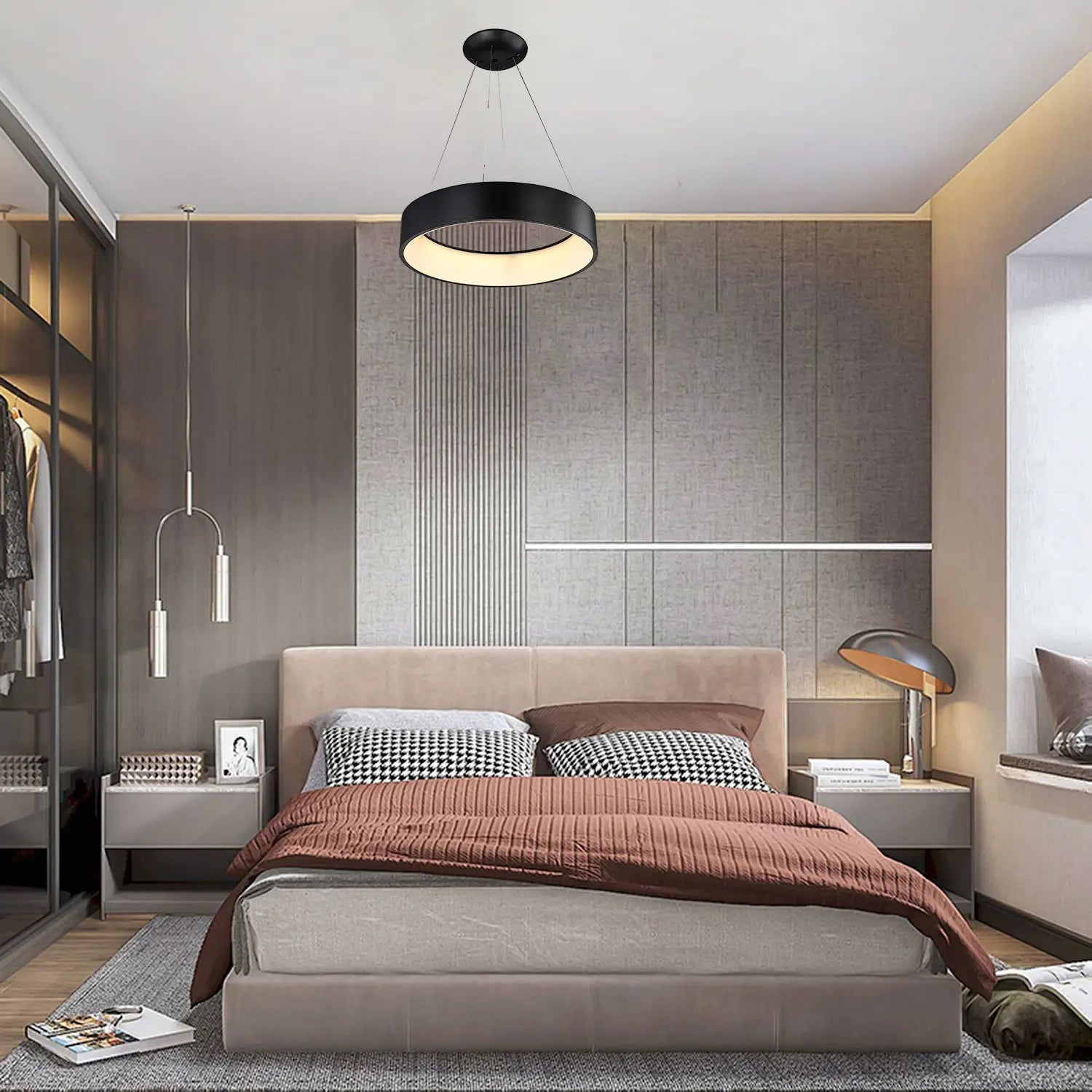 Lámpara de techo colgante con Luz LED | 32W - DekoArte