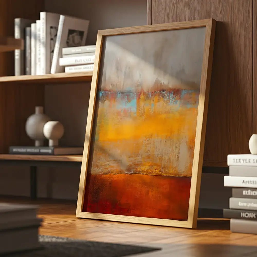 Lienzos abstractos | Colores cálidos - DekoArte
