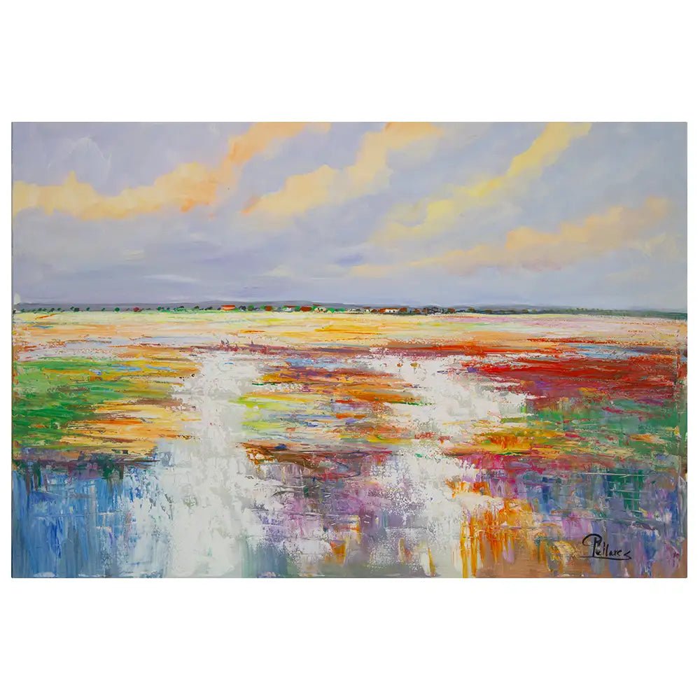 Lienzos pintados que irradian energía natural - DekoArte