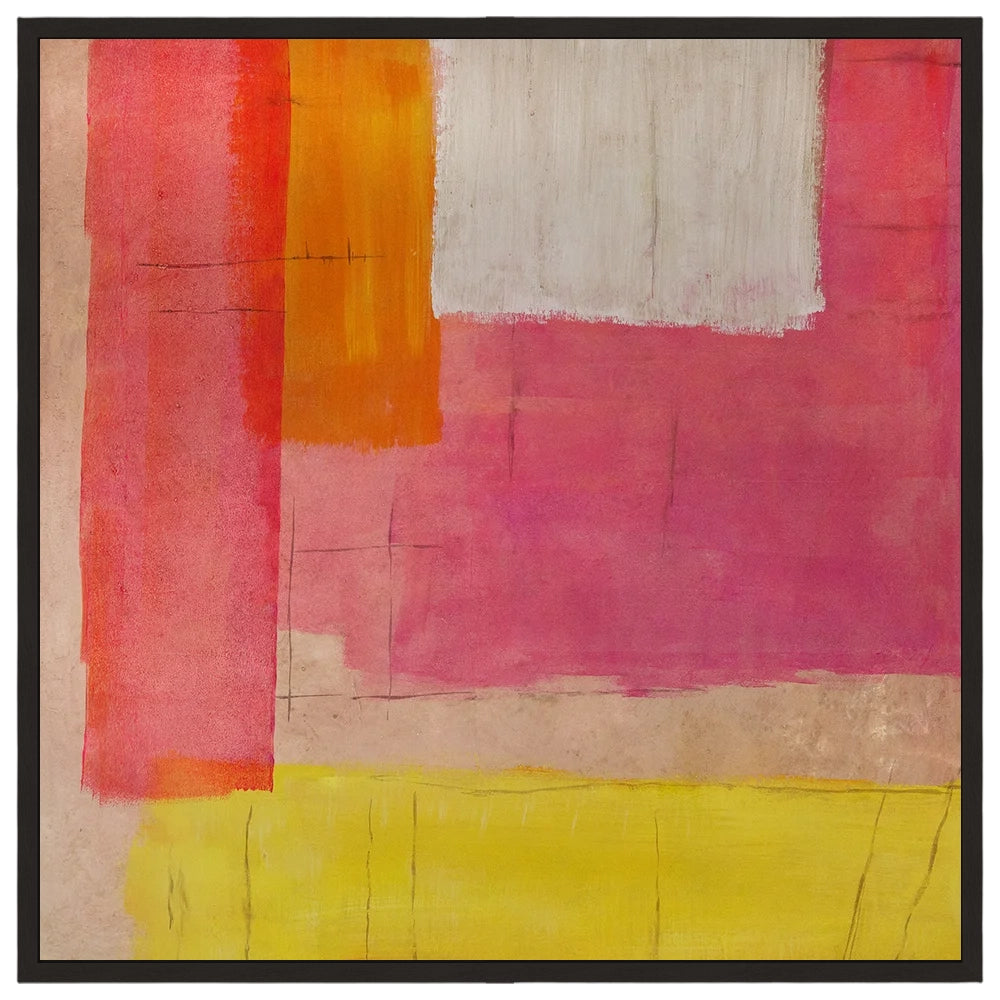 Cuadros alegres abstractos | Pintado a mano