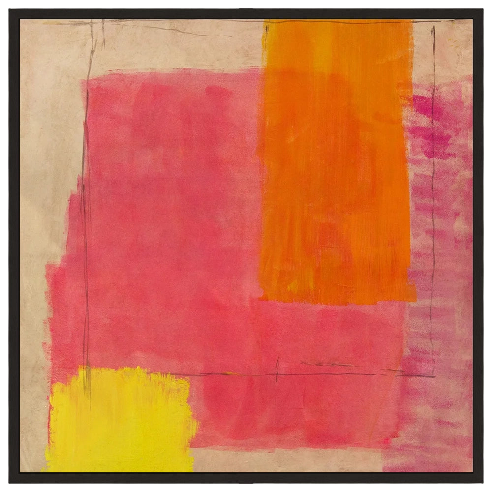 Cuadros alegres abstractos | Pintado a mano