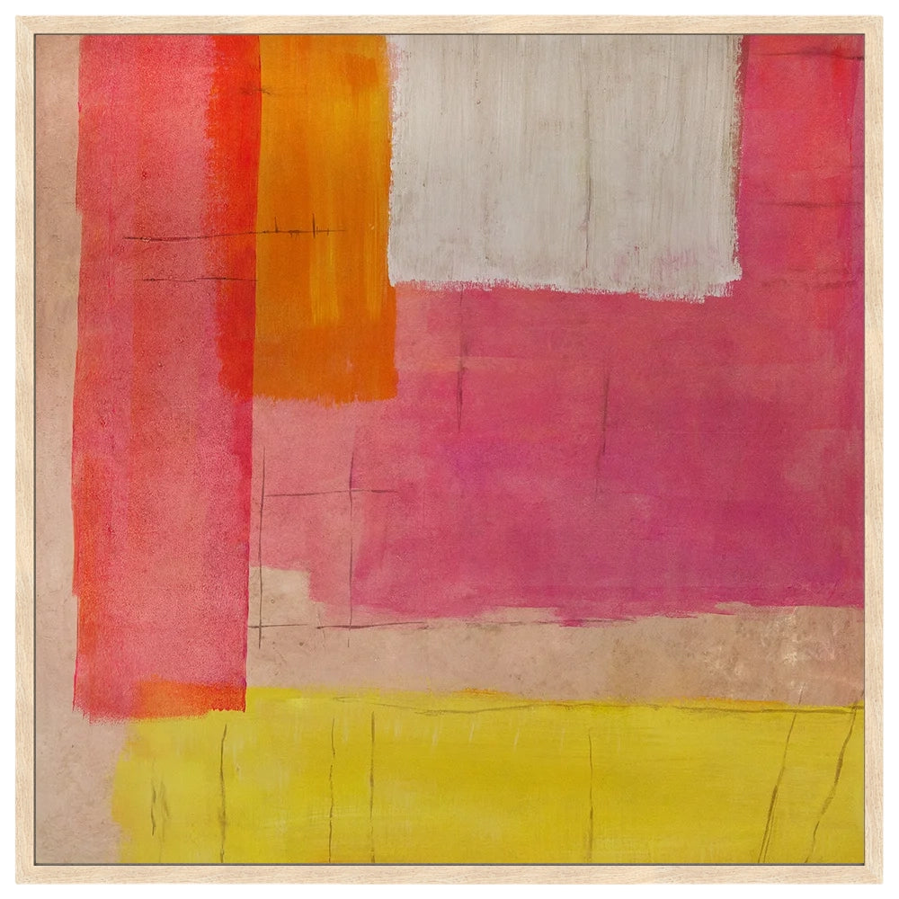 Cuadros alegres abstractos | Pintado a mano