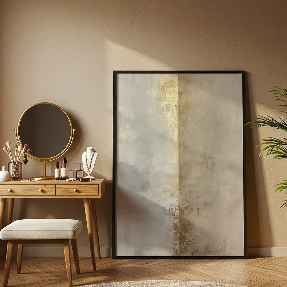 Obra de forma abstracta | Minimalista - DekoArte