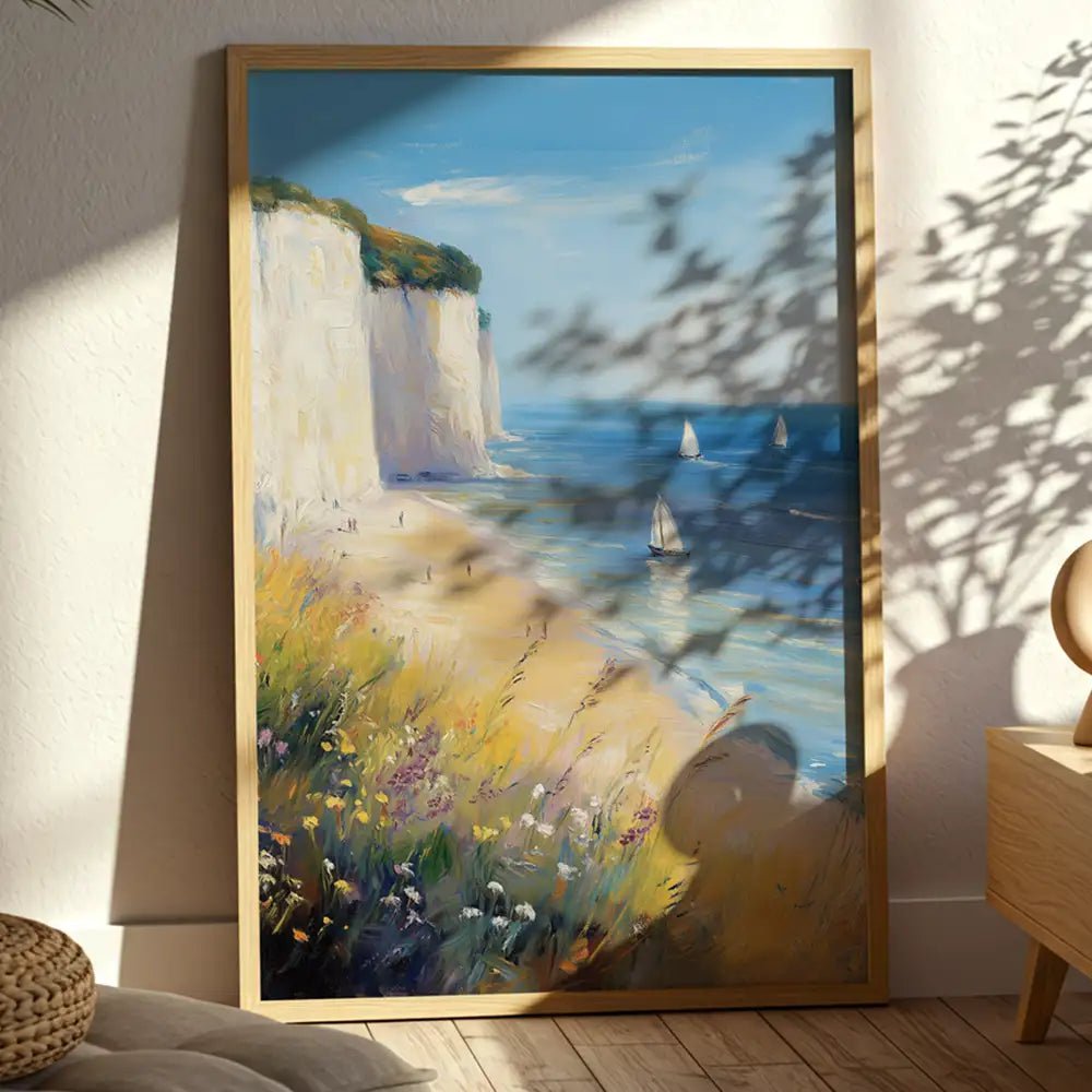 Paisaje marino inspirado en cuadros famosos - DekoArte