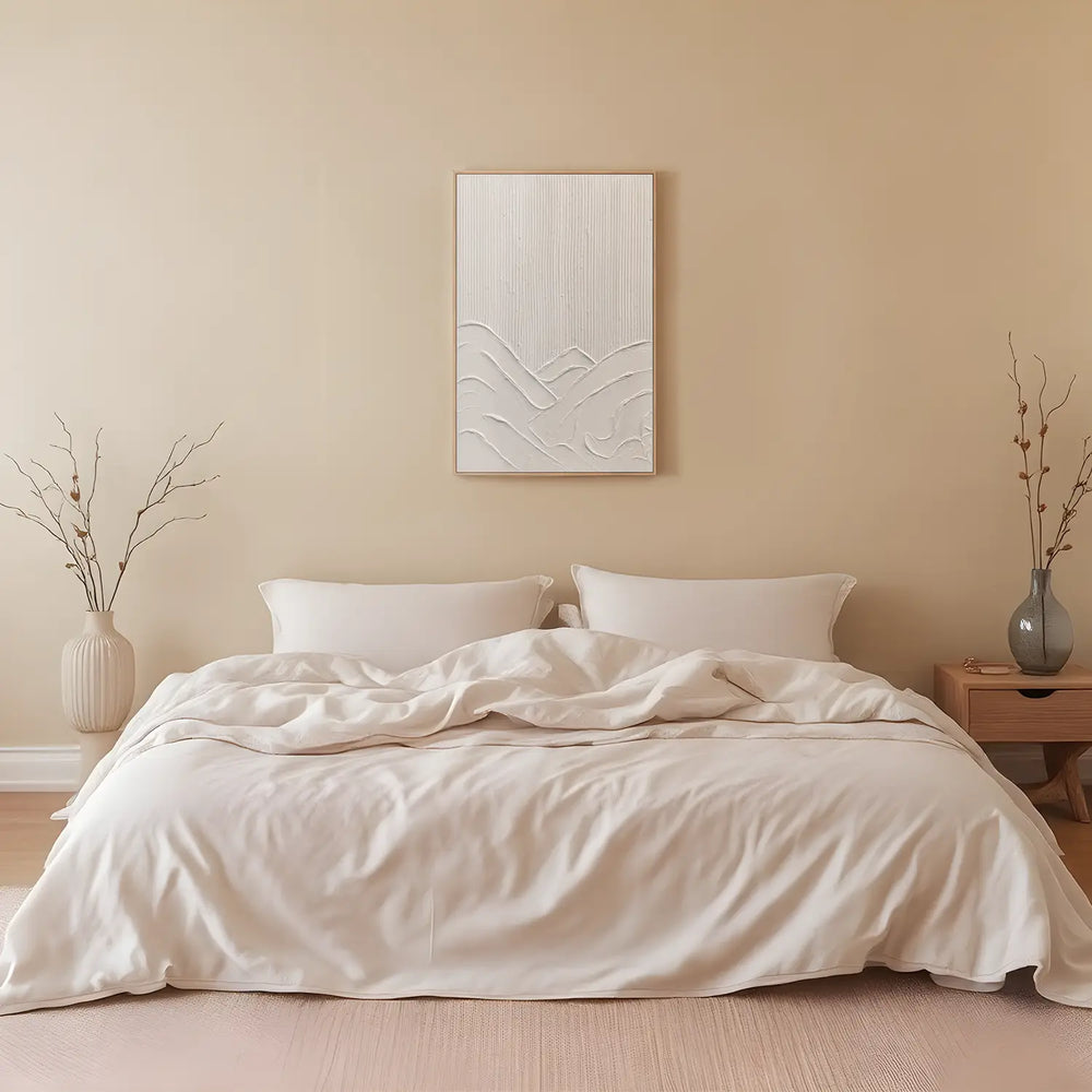 Cuadro en relieve con marco de madera