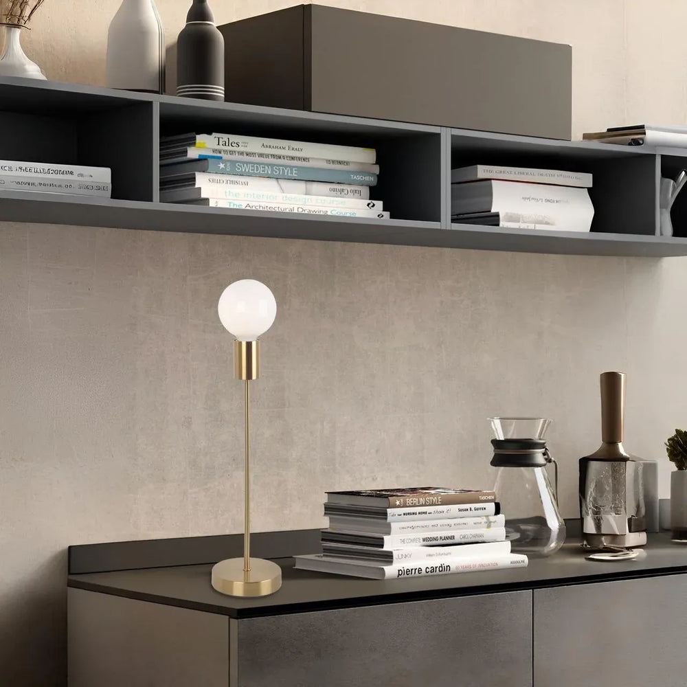 Lámparas de pie lectura 1 luz | Color dorado