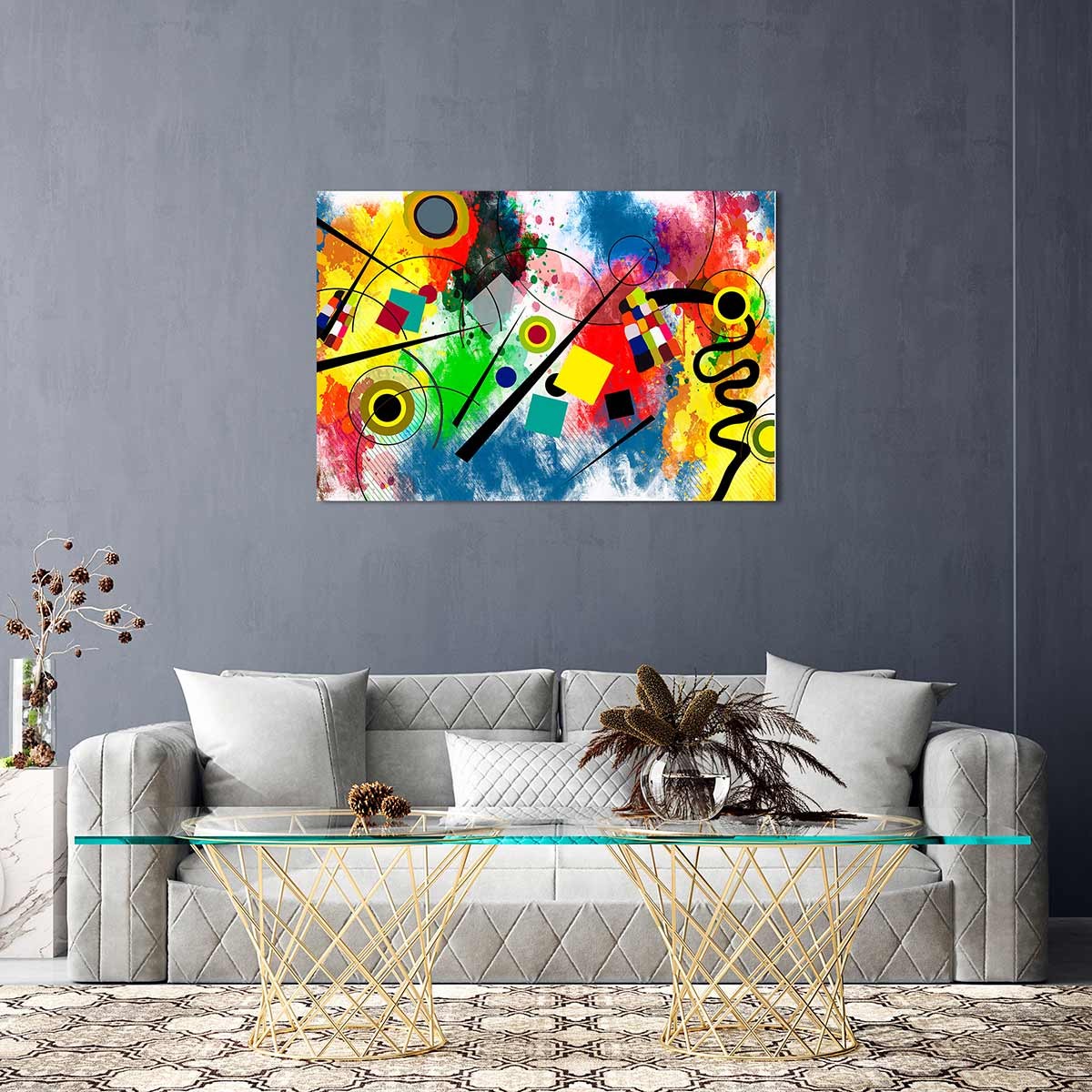 Cuadro en Lienzo de Arte Moderno