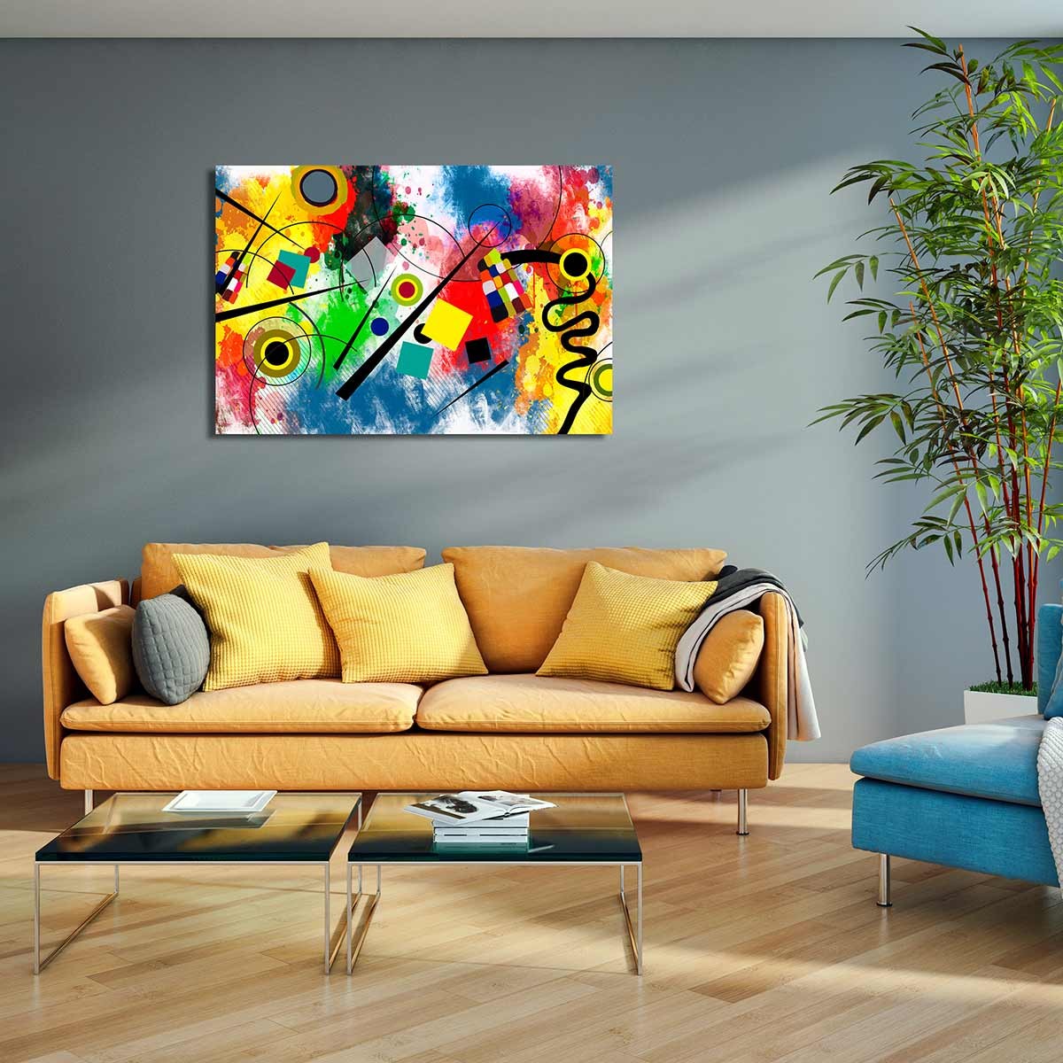 Cuadro en Lienzo de Arte Moderno