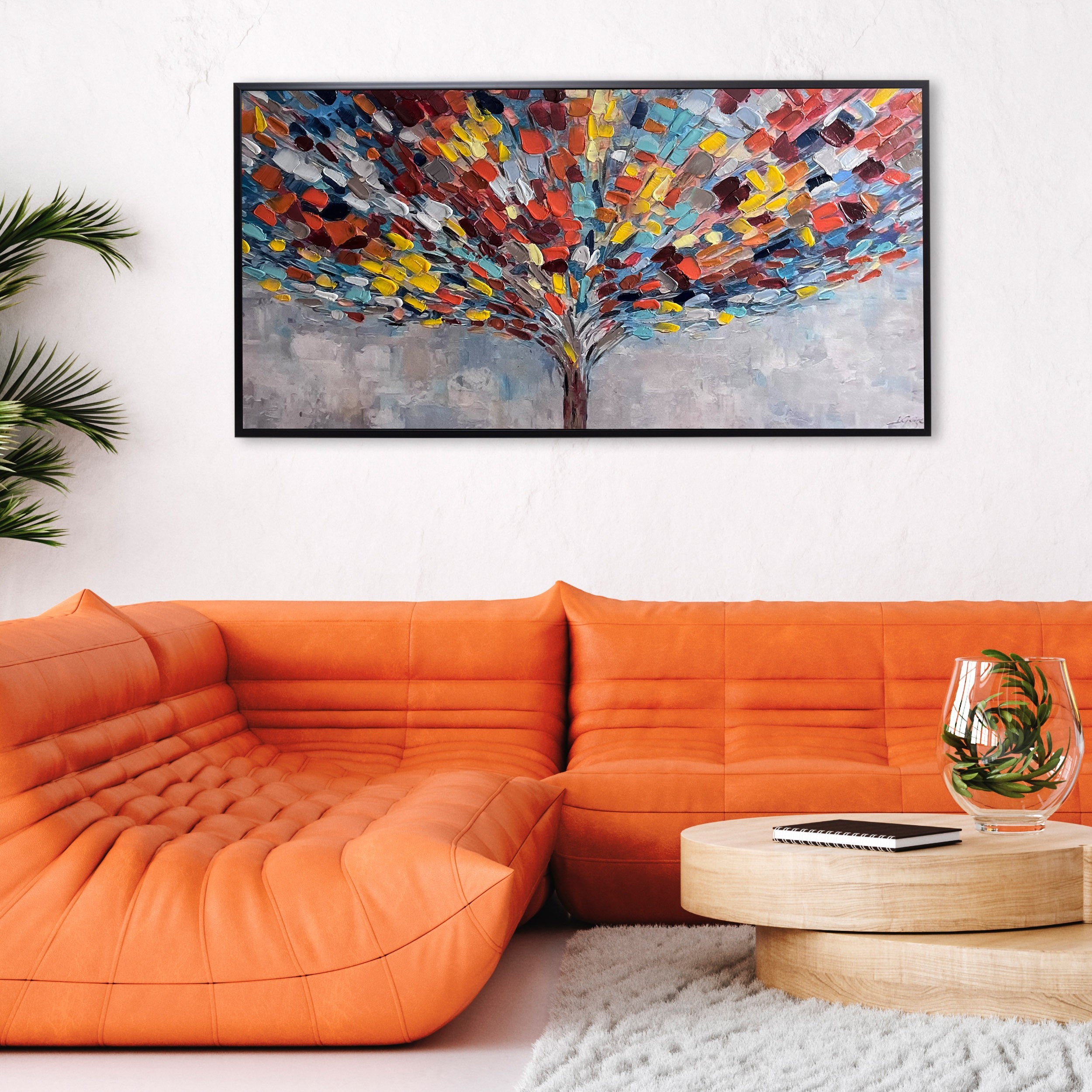 Cuadro pintado a mano