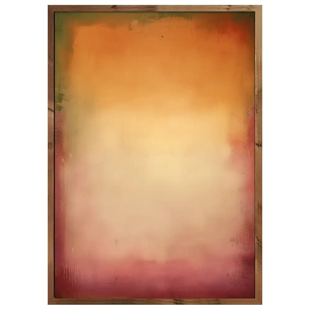 Pintura abstracta moderna | Cálido y Minimalista - DekoArte