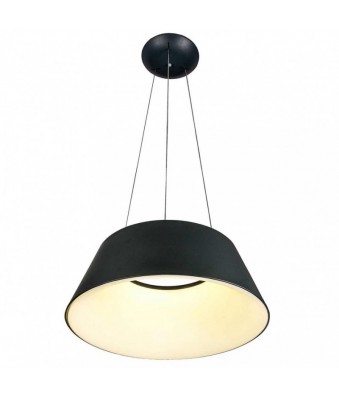 Lámpara Colgante Trapecio, Color Negro, 36W LED, Luz Cálida, A++